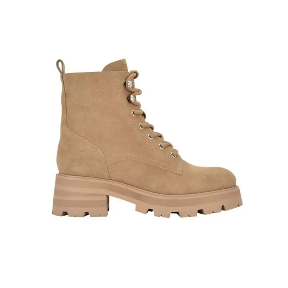 Marc Fisher Lucien Lace Up Boot Sz 6.5M